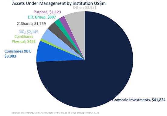 Assets Under Management by Institution