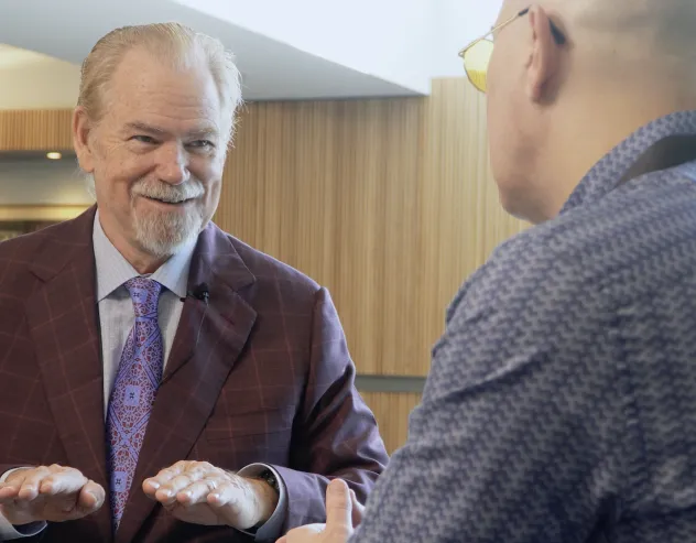 Rob Arnott: Will SpaceX Create The Biggest Bubble Ever? Rob Arnott smiles while being interviewed at Basis NW