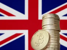 Bitcoin - Crypto - UK Flag