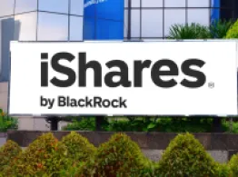 BlackRock iShares sign