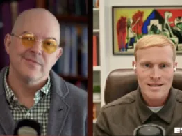 Dave Nadig and Matt Middleton smile while talking about ETF Breakthru Connect