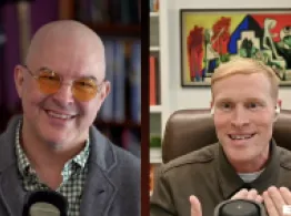 Dave Nadig and Matt Middleton smile